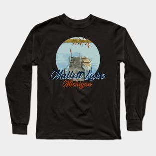 mullett lake michigan peron Long Sleeve T-Shirt